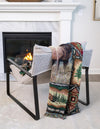 Fleece Haven Collection Area Rug -  Diamond Rectangle Multi  lifestyle 7