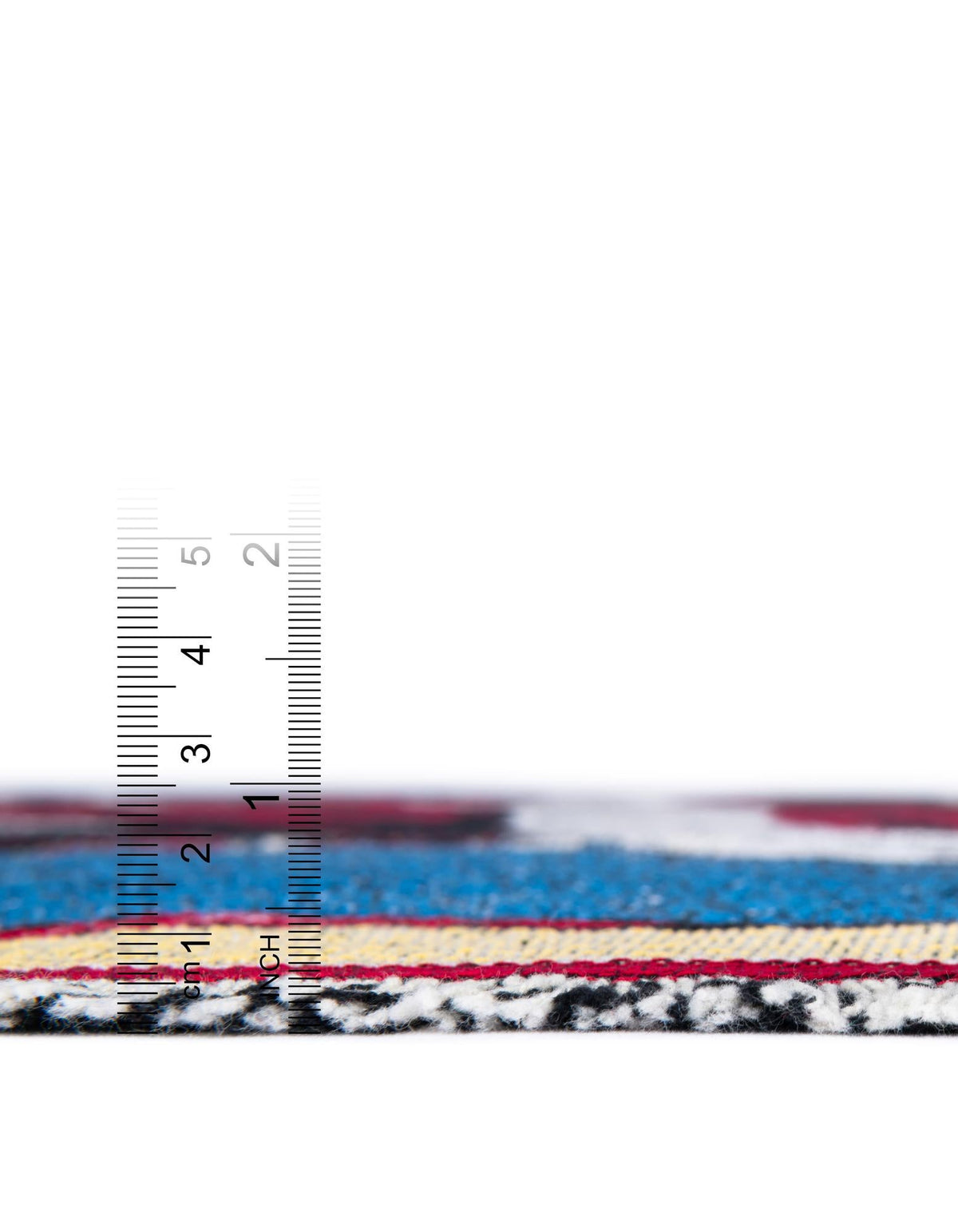 Fleece Haven Collection Area Rug -  Eldora Rectangle Red  lifestyle 6