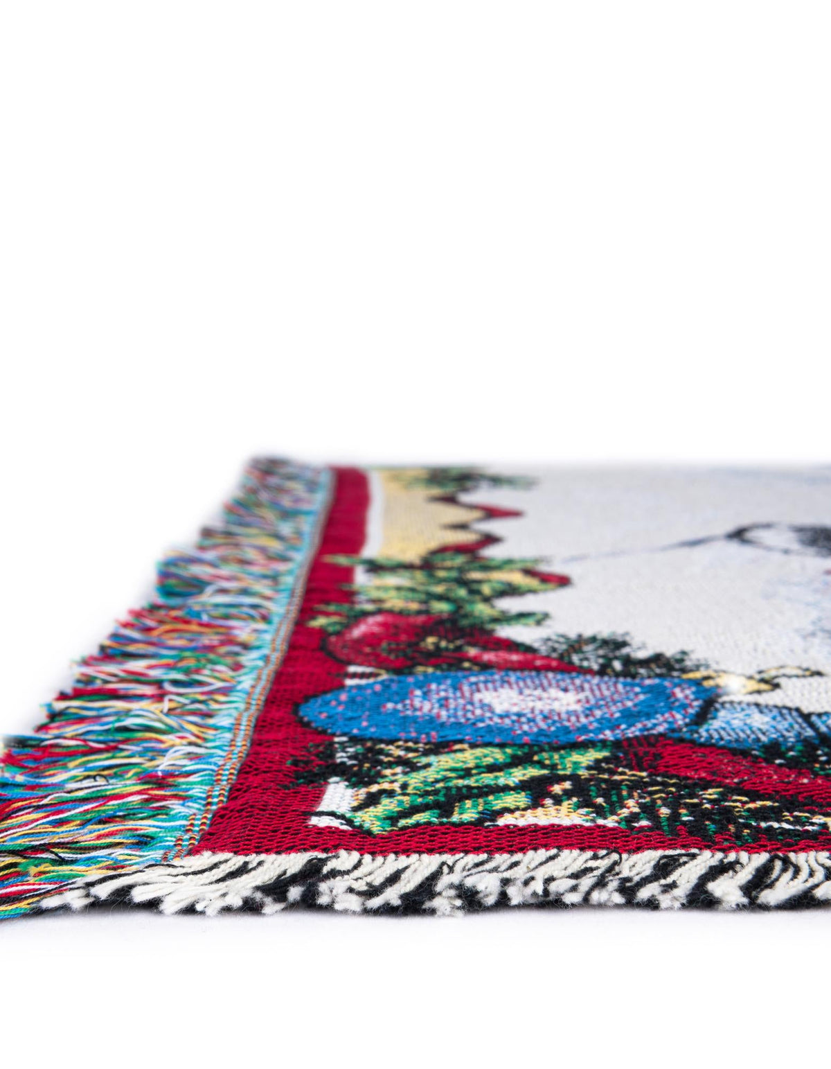 Fleece Haven Collection Area Rug -  Eldora Rectangle Red  lifestyle 8
