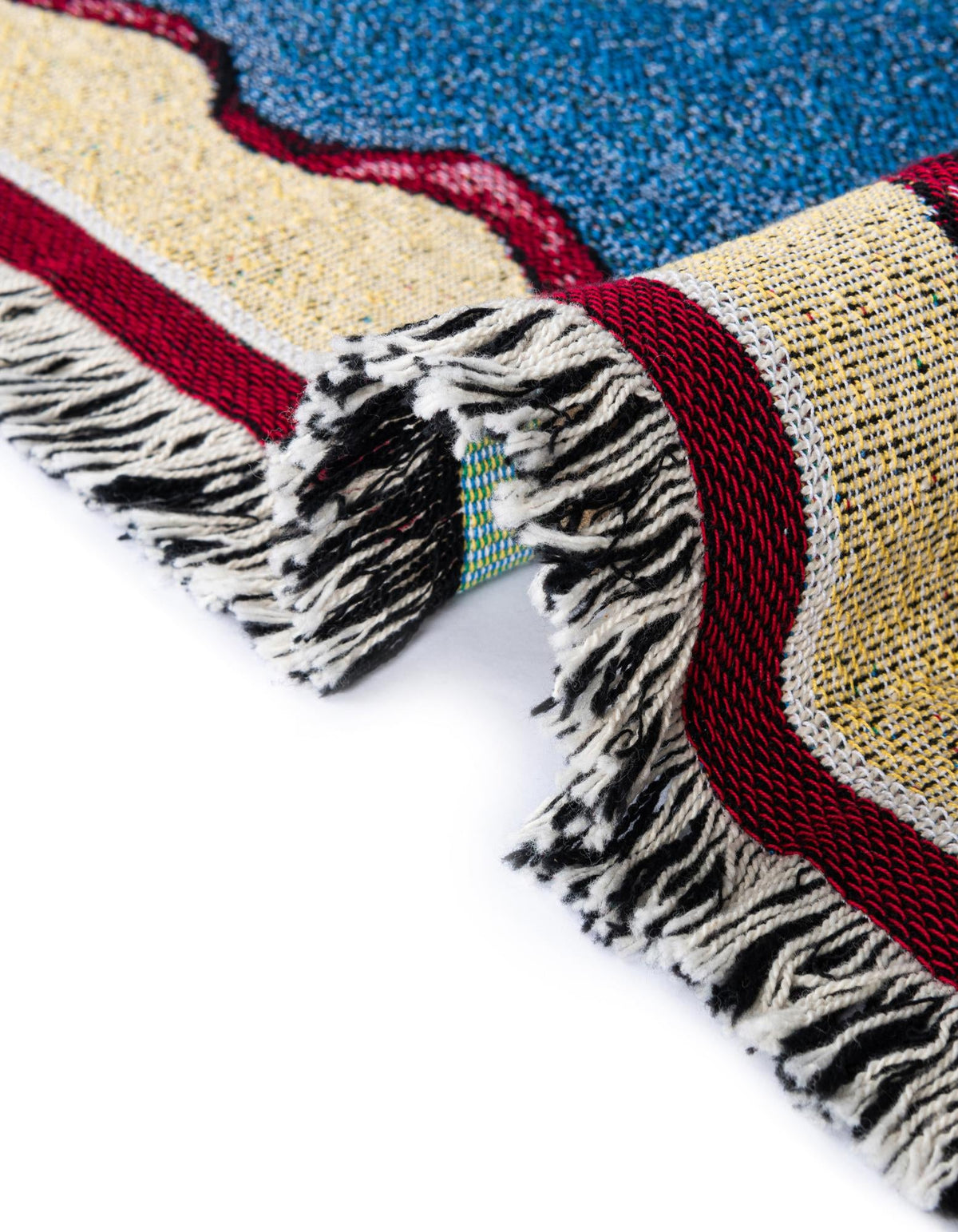 Fleece Haven Collection Area Rug -  Eldora Rectangle Red  lifestyle 11