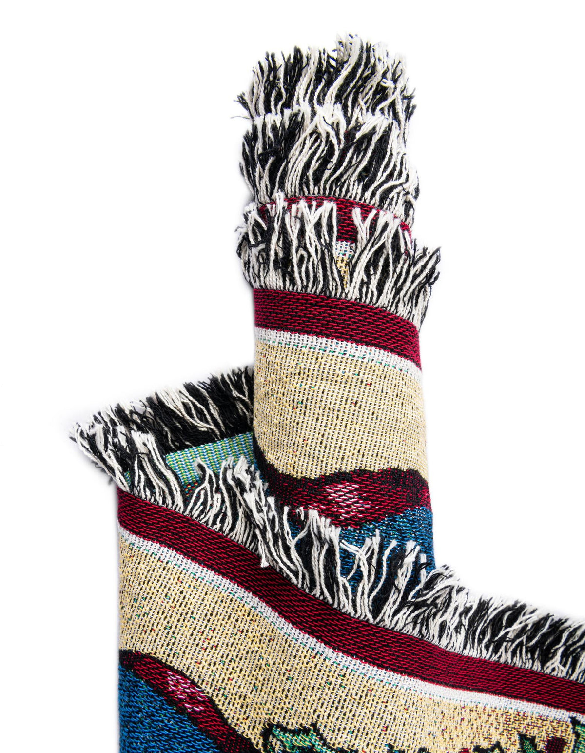 Fleece Haven Collection Area Rug -  Eldora Rectangle Red  lifestyle 12