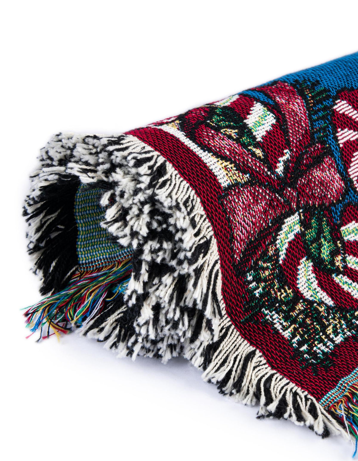 Fleece Haven Collection Area Rug -  Eldora Rectangle Red  lifestyle 13