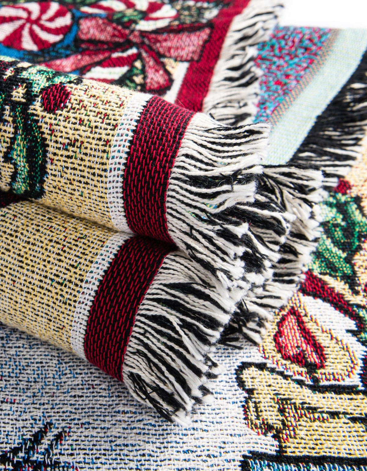 Fleece Haven Collection Area Rug -  Eldora Rectangle Red  lifestyle 14