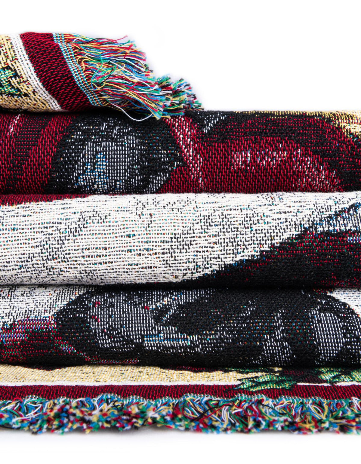 Fleece Haven Collection Area Rug -  Eldora Rectangle Red  lifestyle 15