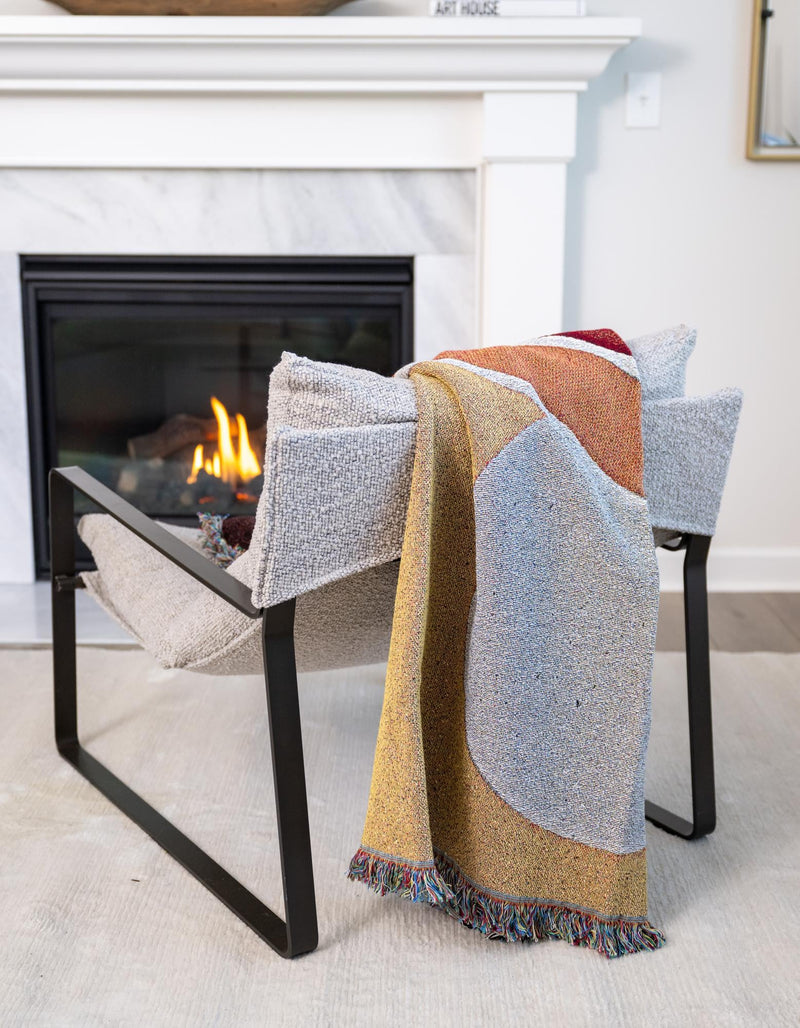 Fleece Haven Collection Area Rug -  Gunnison Rectangle Multi  lifestyle 2