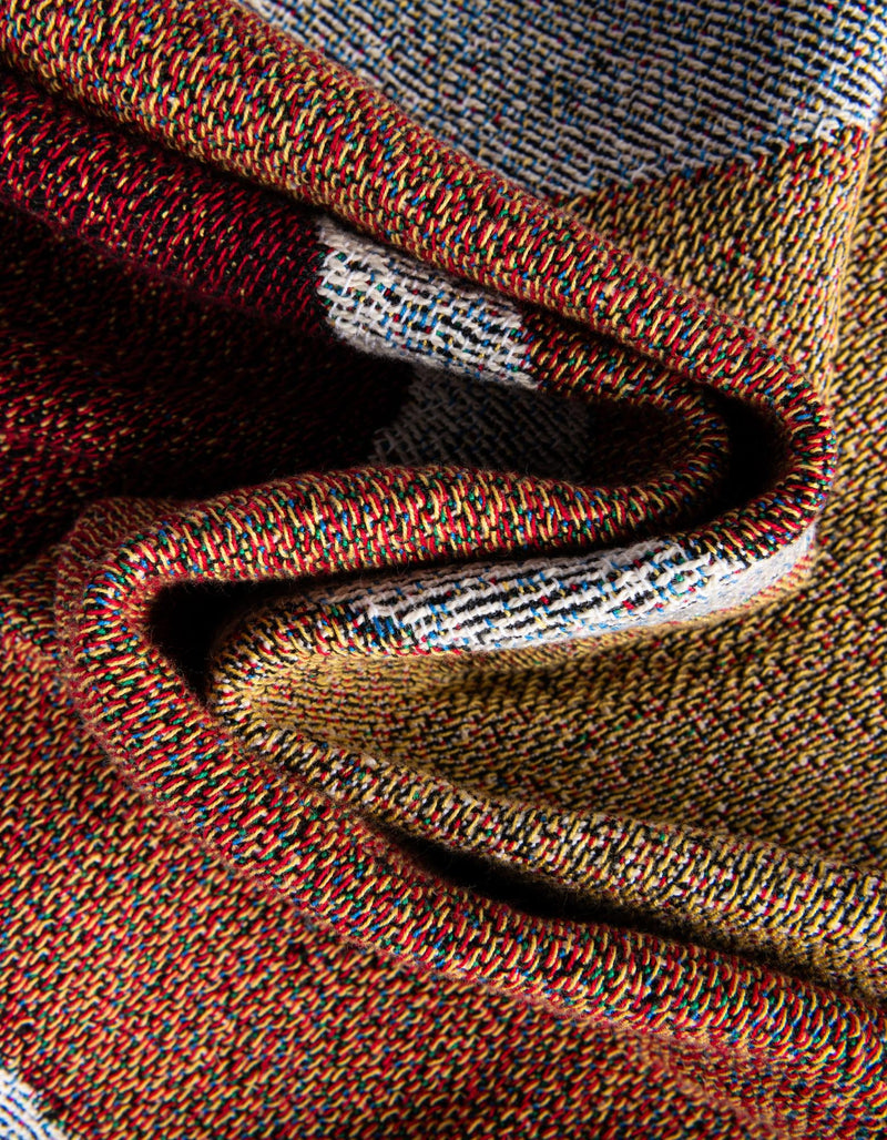 Fleece Haven Collection Area Rug -  Gunnison Rectangle Multi  lifestyle 9