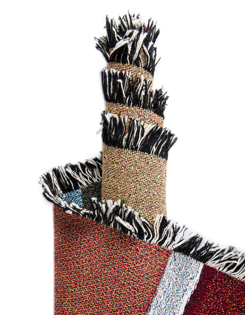 Fleece Haven Collection Area Rug -  Gunnison Rectangle Multi  lifestyle 12