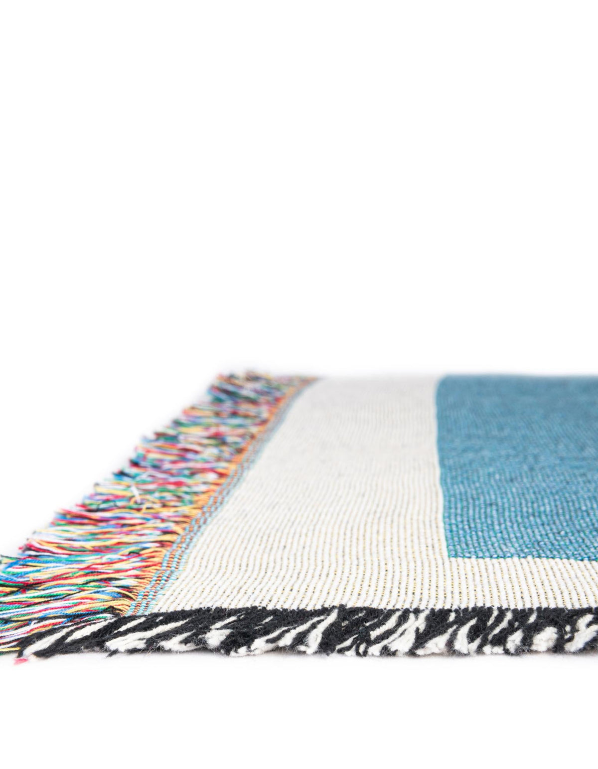 Fleece Haven Collection Area Rug -  Harlan Rectangle Multi  lifestyle 8