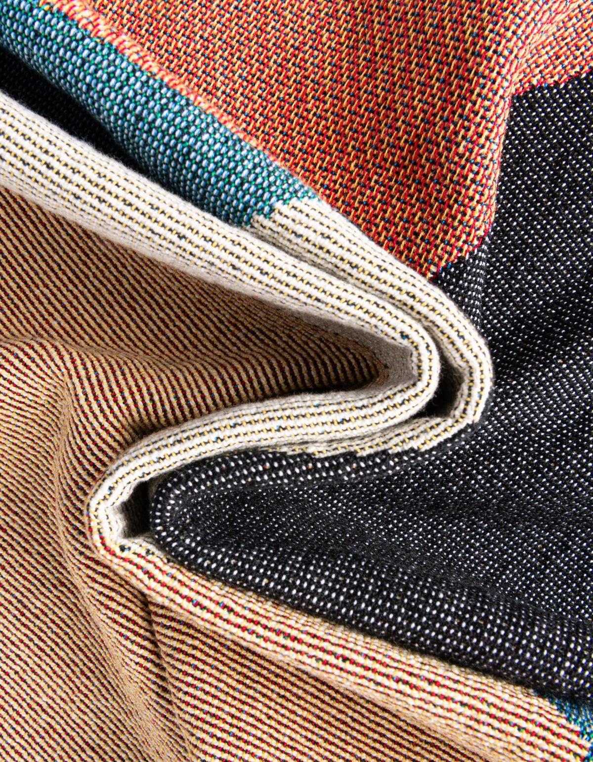 Fleece Haven Collection Area Rug -  Harlan Rectangle Multi  lifestyle 9