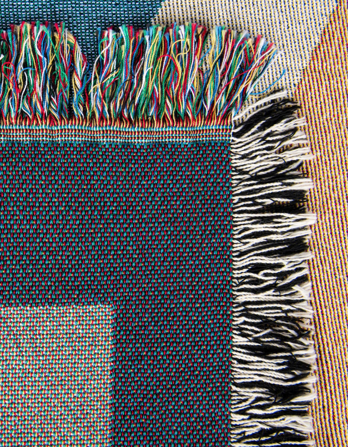 Fleece Haven Collection Area Rug -  Harlan Rectangle Multi  lifestyle 10