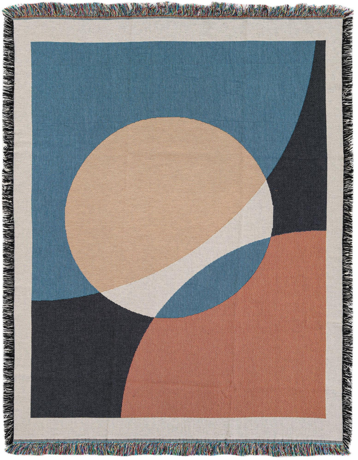 Fleece Haven Collection Area Rug -  Harlan Rectangle Multi Main