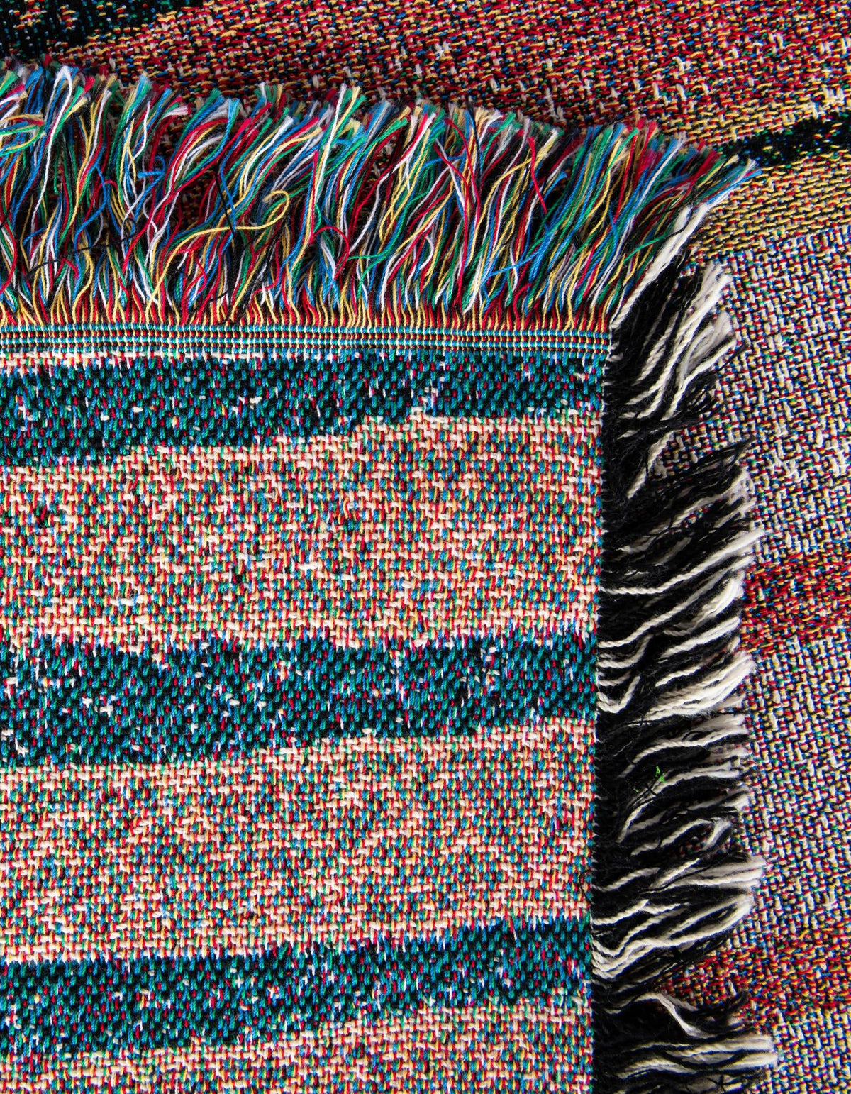 Fleece Haven Collection Area Rug -  Idaho Rectangle Multi  lifestyle 10
