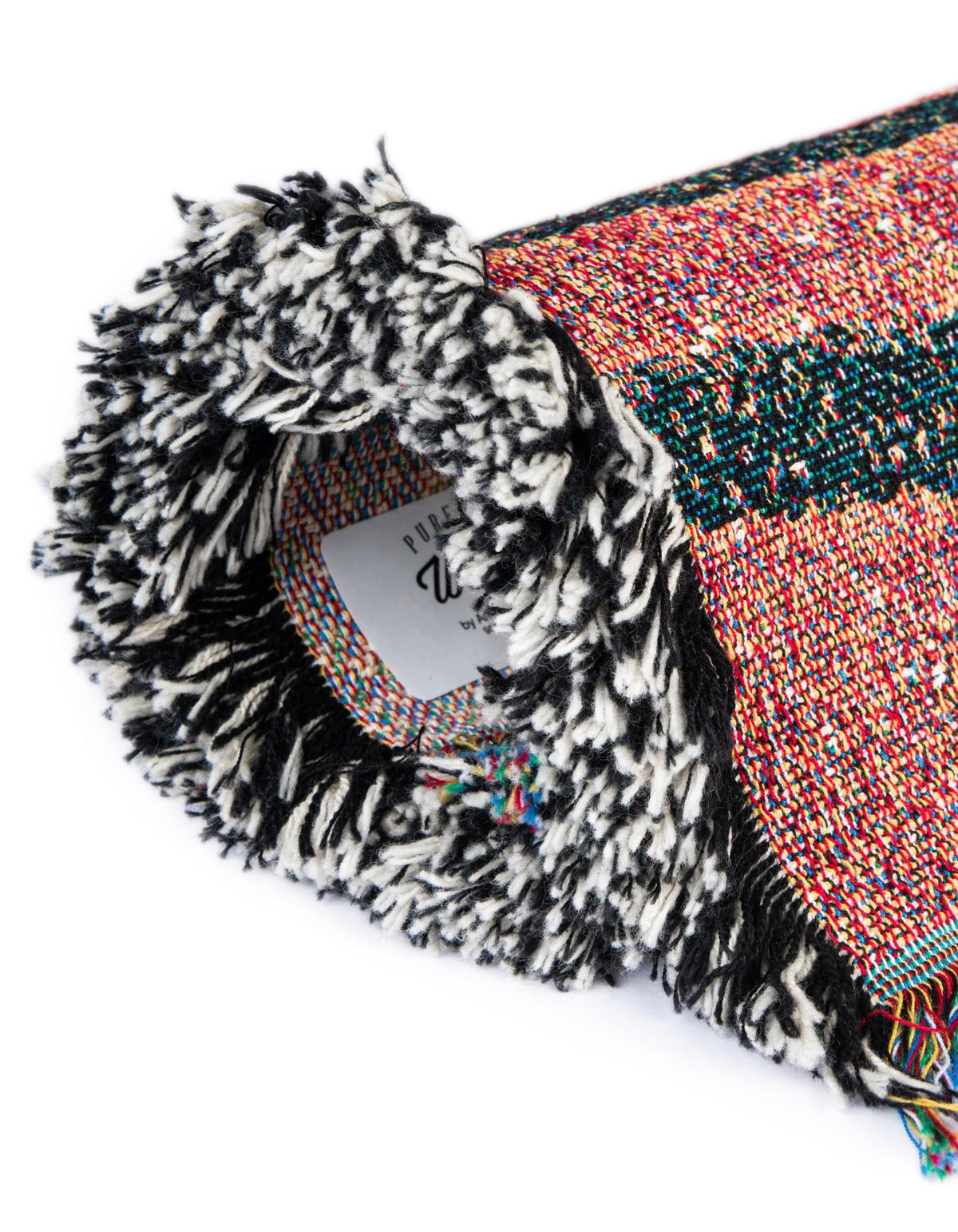 Fleece Haven Collection Area Rug -  Idaho Rectangle Multi  lifestyle 13