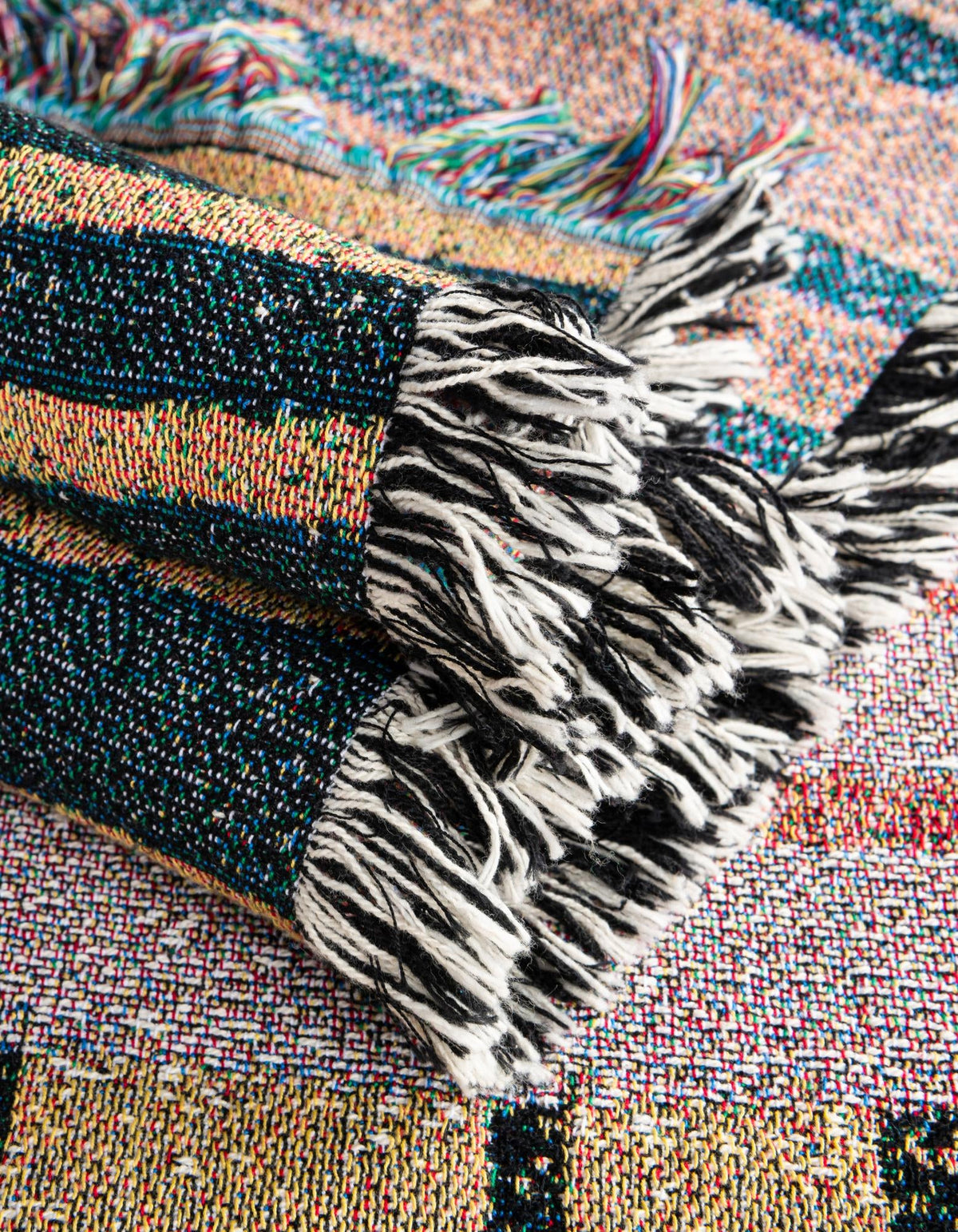 Fleece Haven Collection Area Rug -  Idaho Rectangle Multi  lifestyle 14
