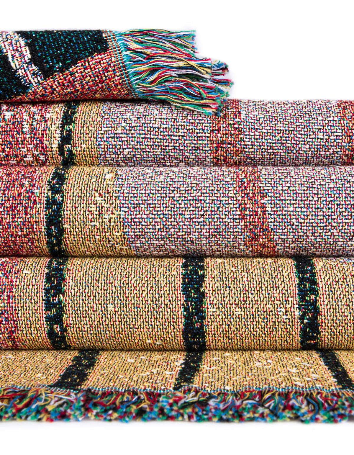Fleece Haven Collection Area Rug -  Idaho Rectangle Multi  lifestyle 15