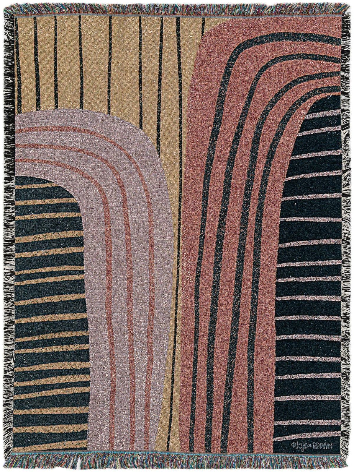 Fleece Haven Collection Area Rug -  Idaho Rectangle Multi Main