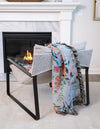 Fleece Haven Collection Area Rug -  Missoula Rectangle Multi  lifestyle 2