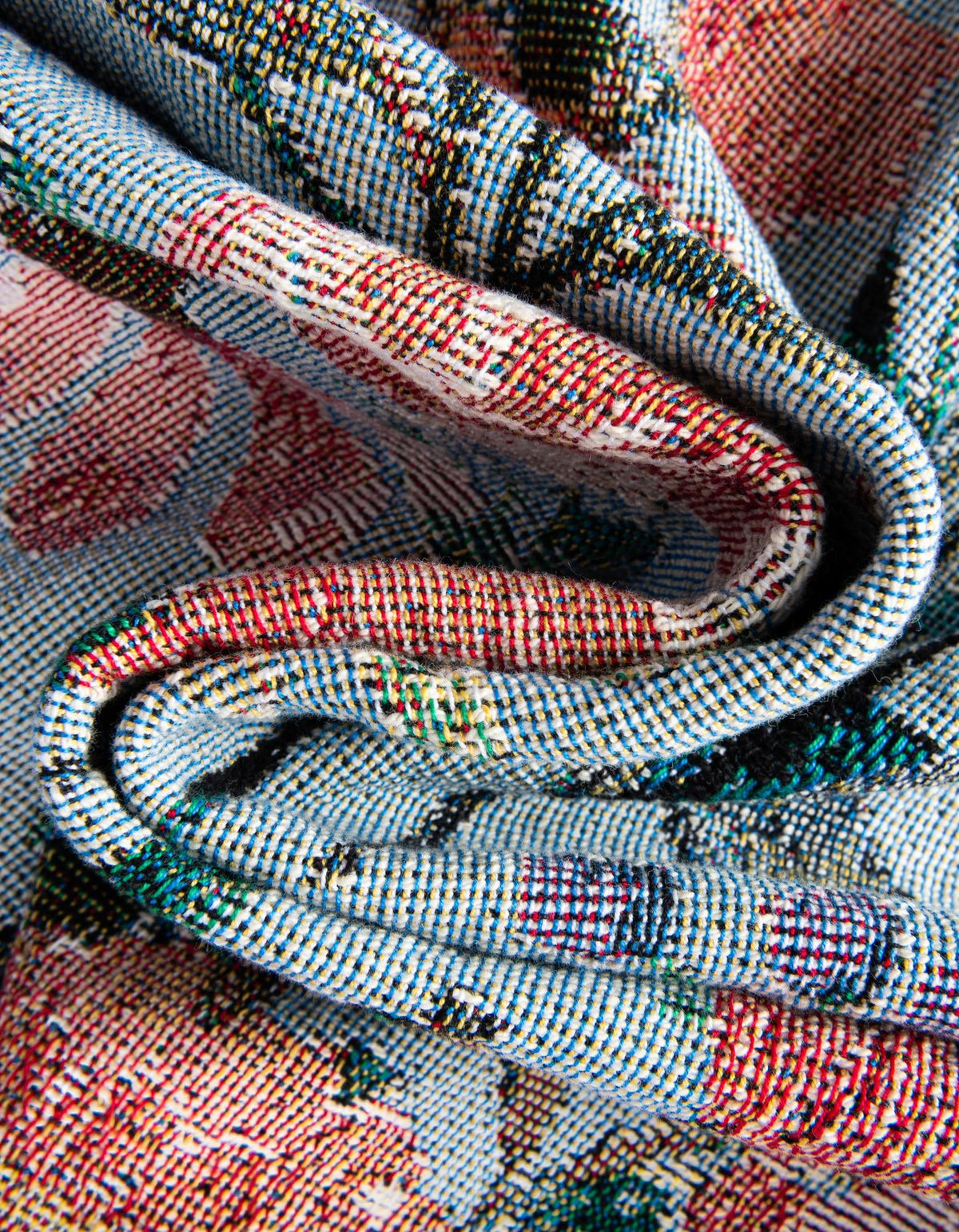 Fleece Haven Collection Area Rug -  Missoula Rectangle Multi  lifestyle 9