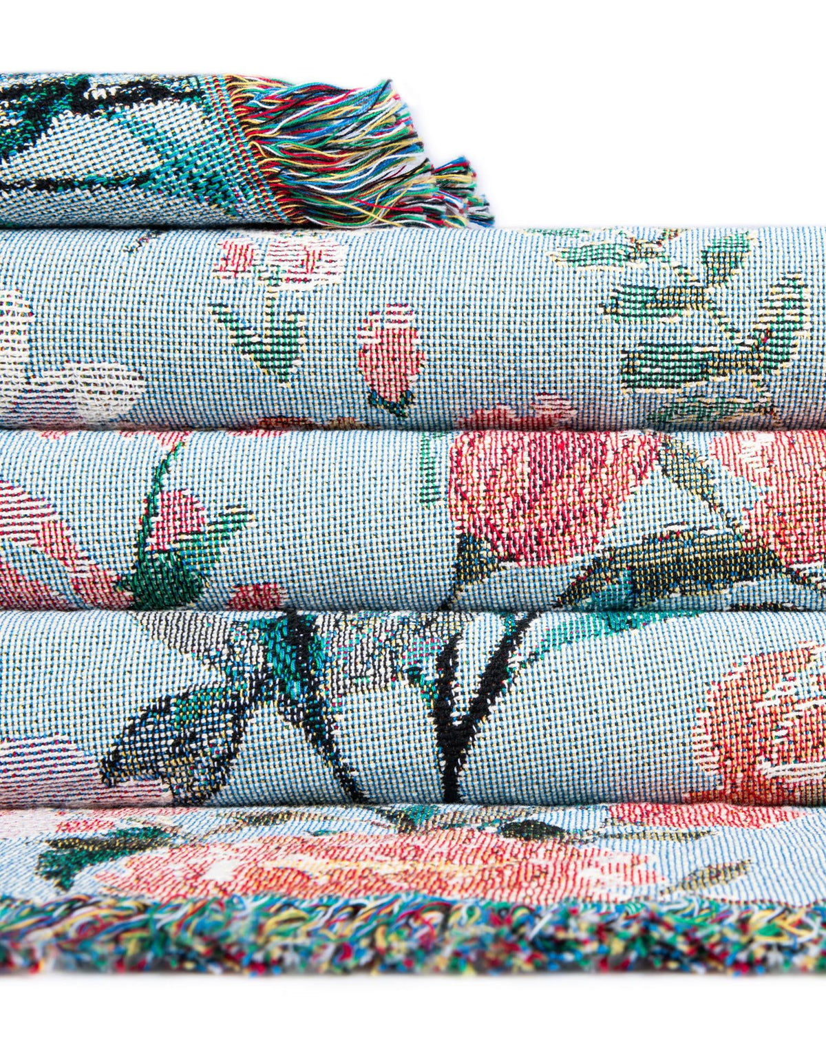 Fleece Haven Collection Area Rug -  Missoula Rectangle Multi  lifestyle 15