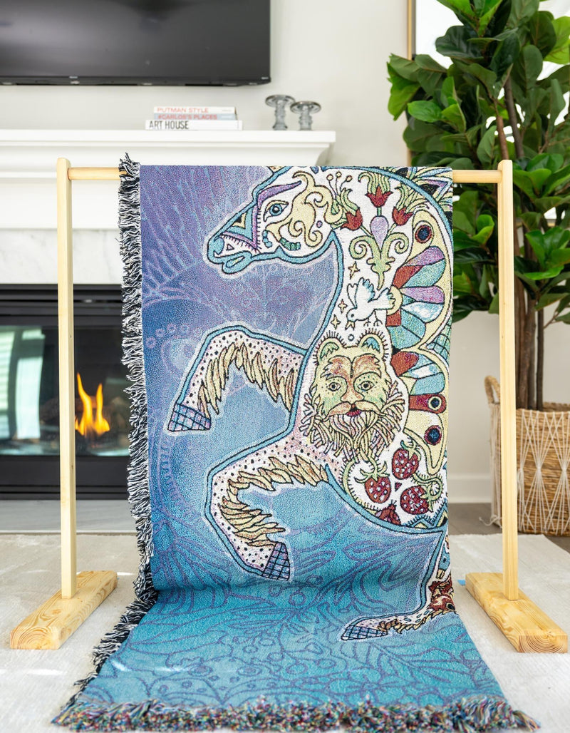 Fleece Haven Collection Area Rug -  Newberg Rectangle Multi  lifestyle 7