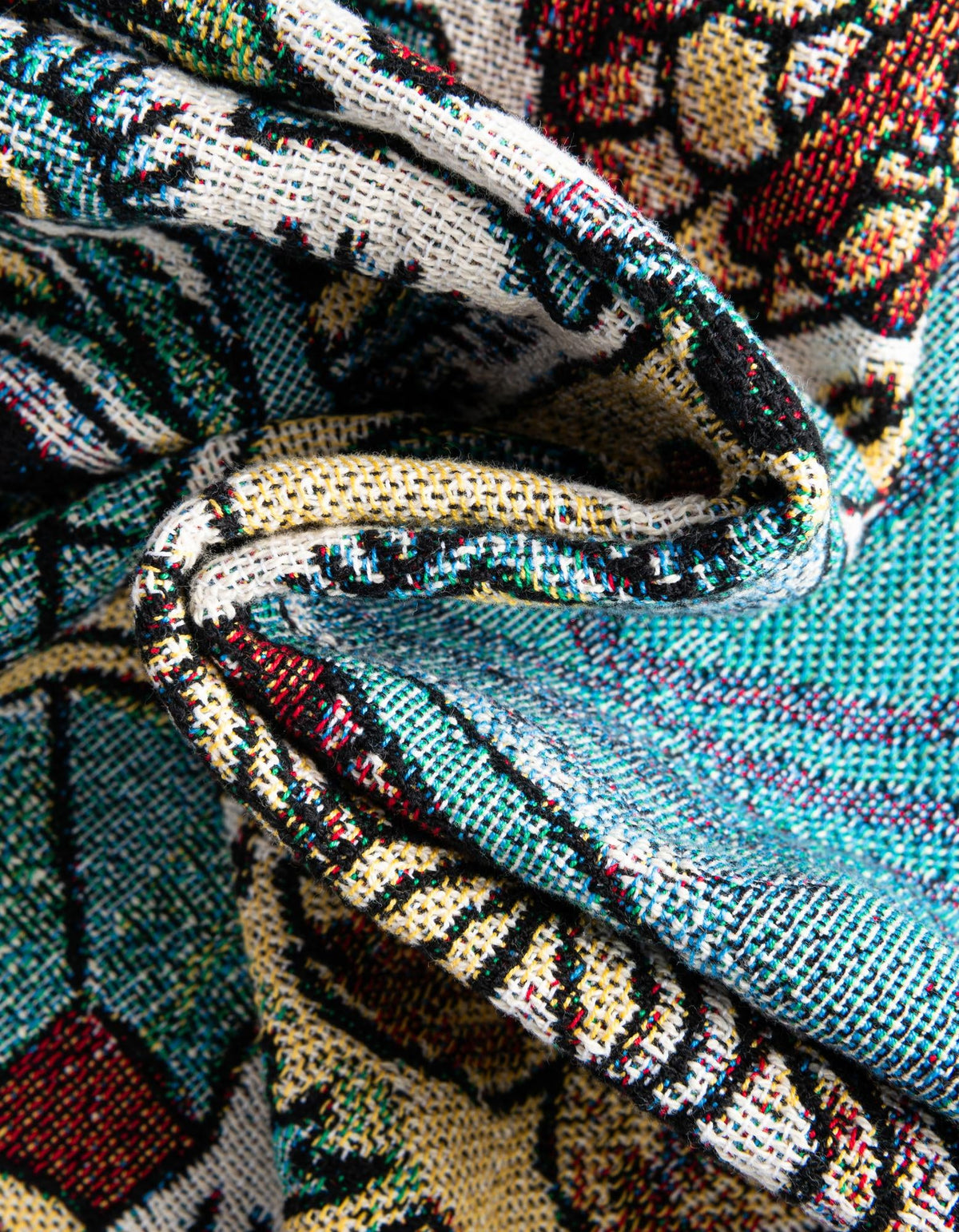 Fleece Haven Collection Area Rug -  Newberg Rectangle Multi  lifestyle 9