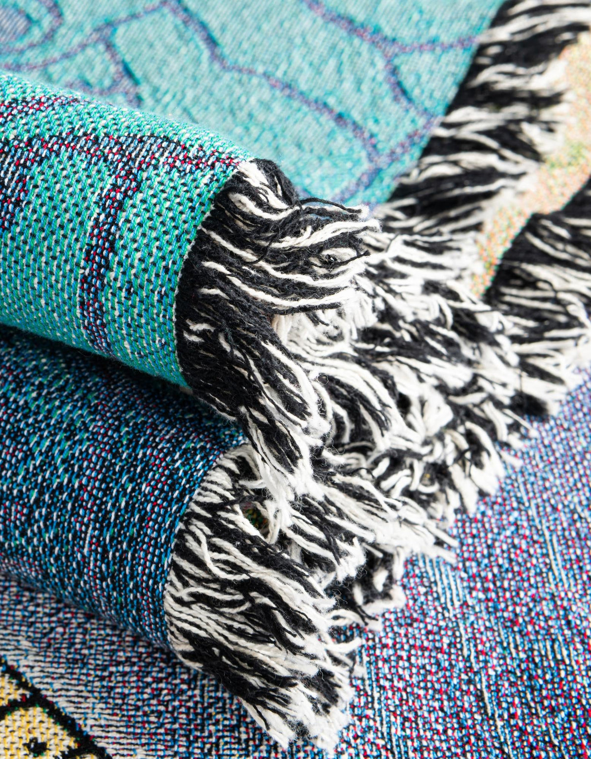 Fleece Haven Collection Area Rug -  Newberg Rectangle Multi  lifestyle 14