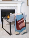 Fleece Haven Collection Area Rug -  Pipestone Rectangle Multi  lifestyle 2
