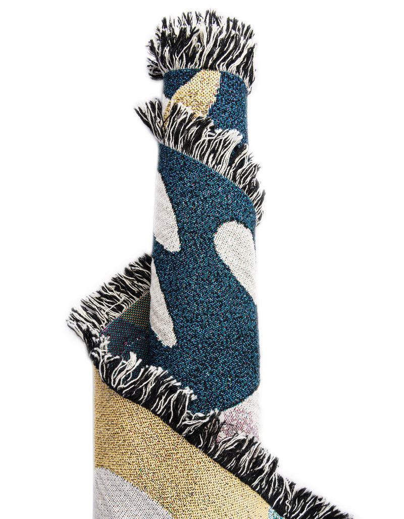 Fleece Haven Collection Area Rug -  Quincy Rectangle Multi  lifestyle 12