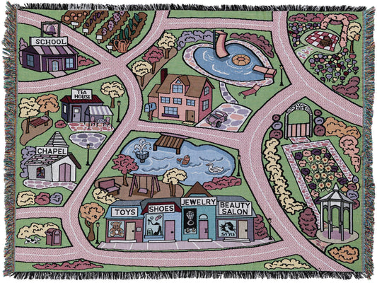 Fleece Haven Collection Area Rug -  Rugby Rectangle Multi Main