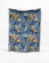 Fleece Haven Collection Area Rug -  Trenton Rectangle Blue  lifestyle 6