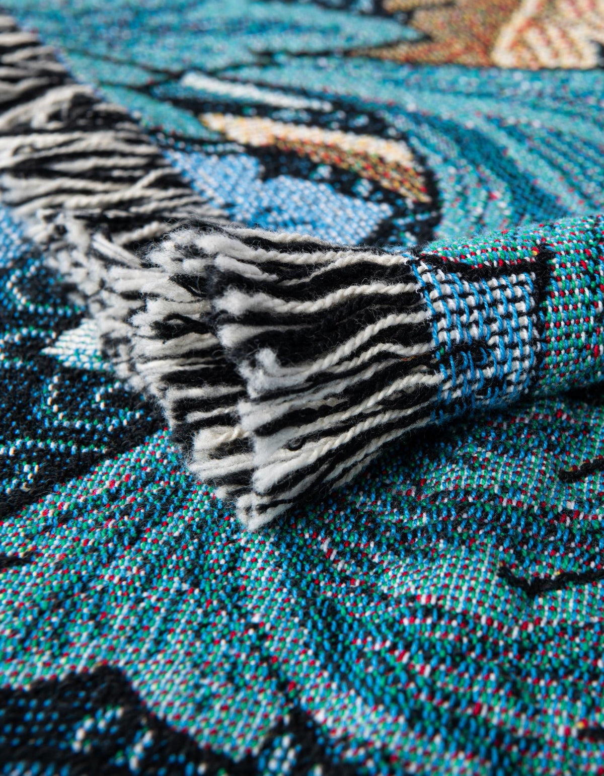 Fleece Haven Collection Area Rug -  Trenton Rectangle Blue  lifestyle 7