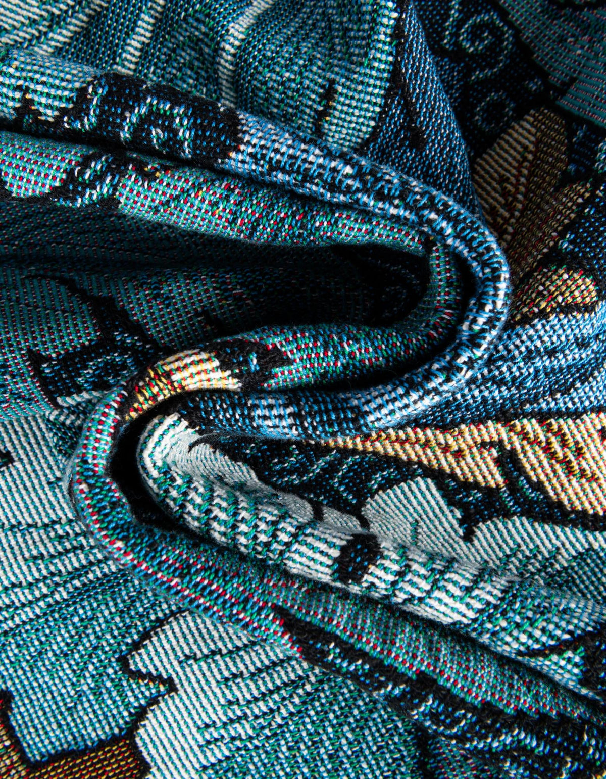 Fleece Haven Collection Area Rug -  Trenton Rectangle Blue  lifestyle 9