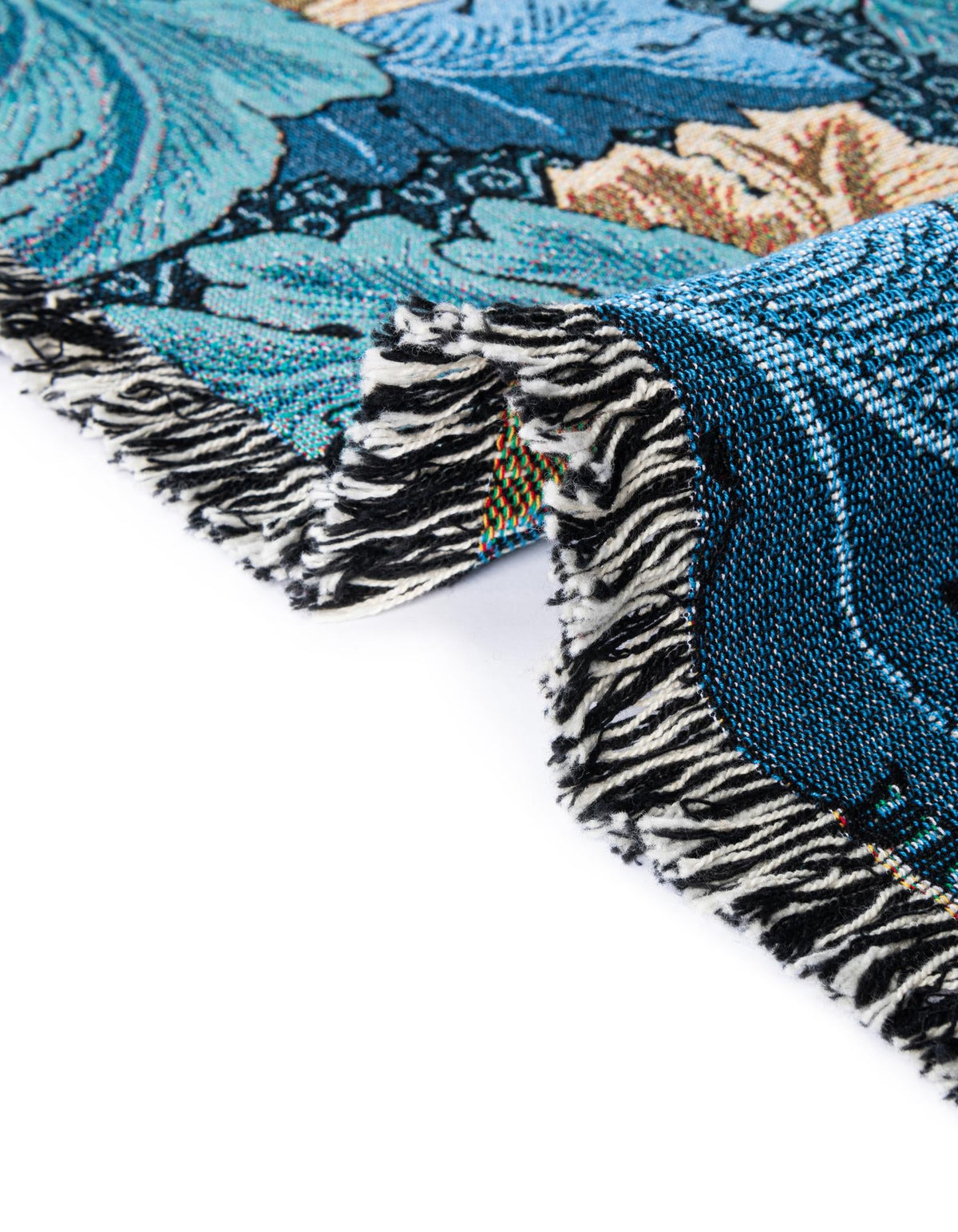Fleece Haven Collection Area Rug -  Trenton Rectangle Blue  lifestyle 11