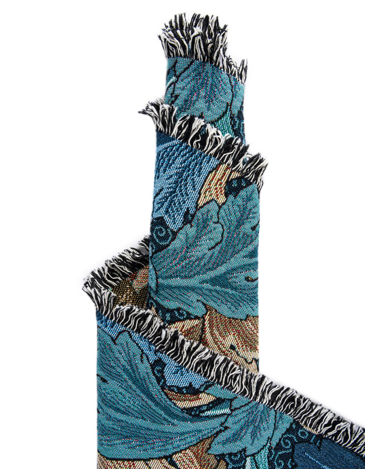 Fleece Haven Collection Area Rug -  Trenton Rectangle Blue  lifestyle 12
