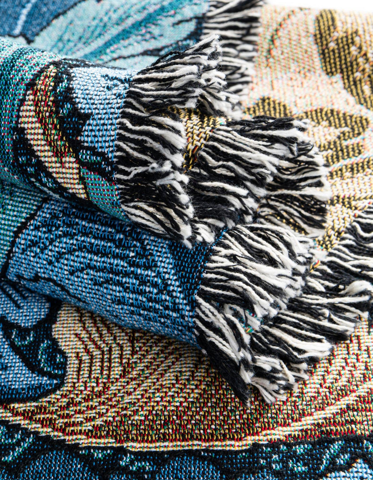 Fleece Haven Collection Area Rug -  Trenton Rectangle Blue  lifestyle 14