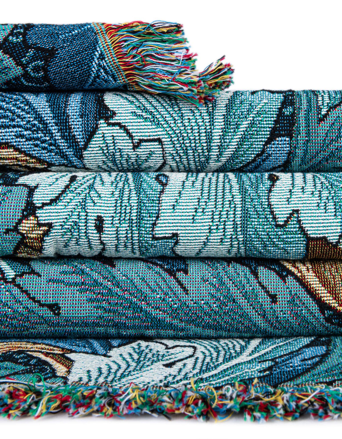 Fleece Haven Collection Area Rug -  Trenton Rectangle Blue  lifestyle 15