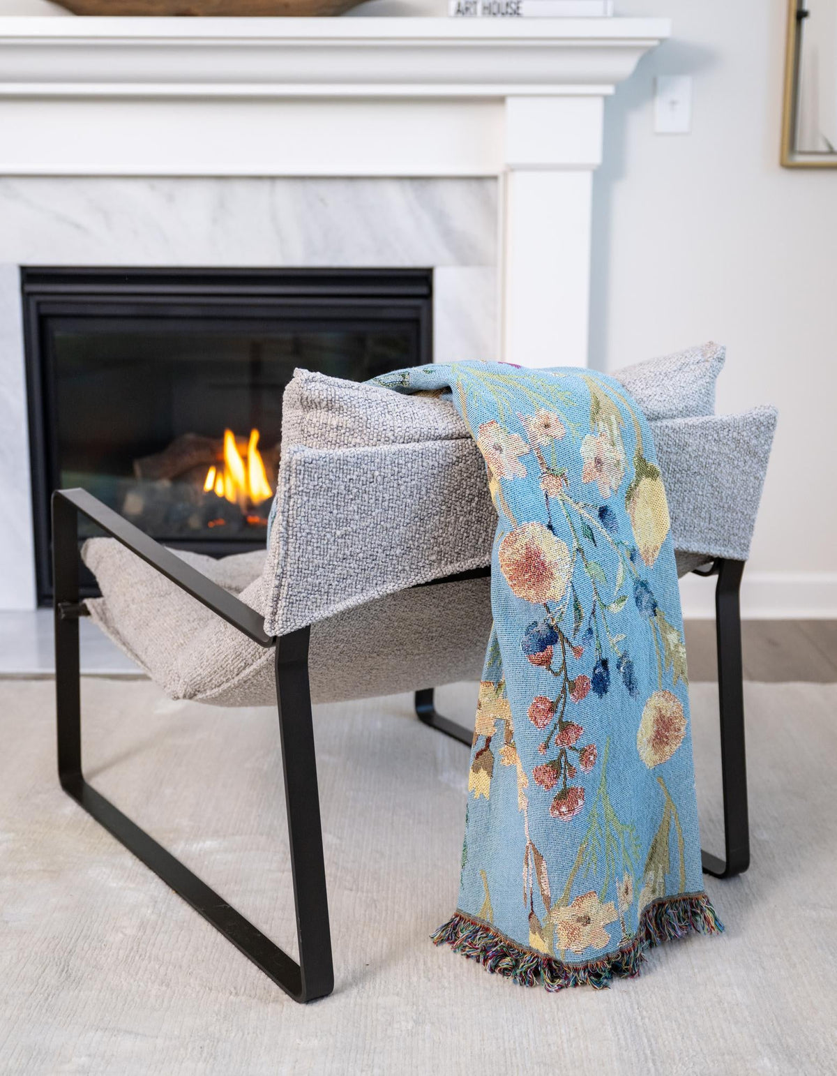 Fleece Haven Collection Area Rug -  Zumbro Rectangle Multi  lifestyle 2