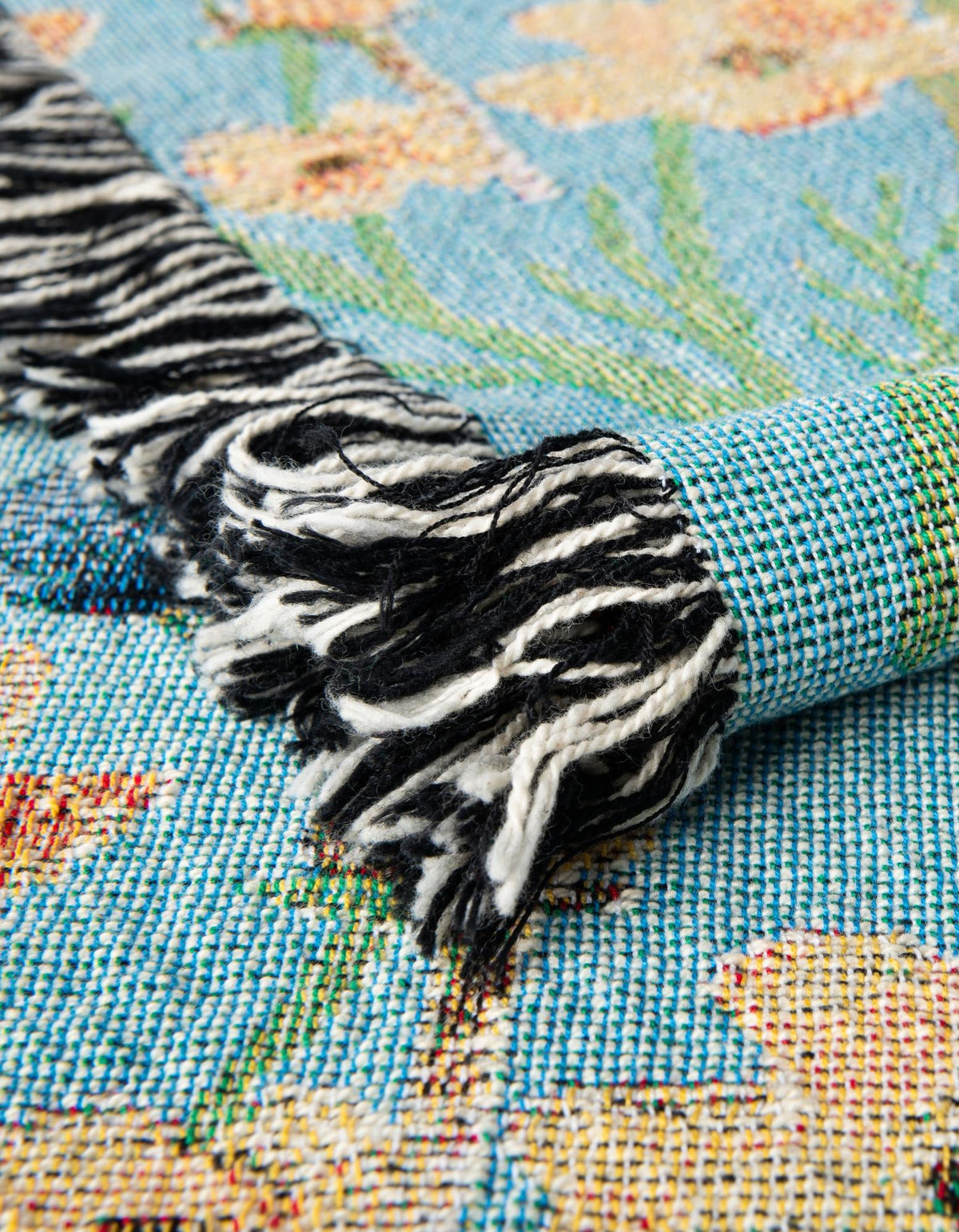 Fleece Haven Collection Area Rug -  Zumbro Rectangle Multi  lifestyle 7