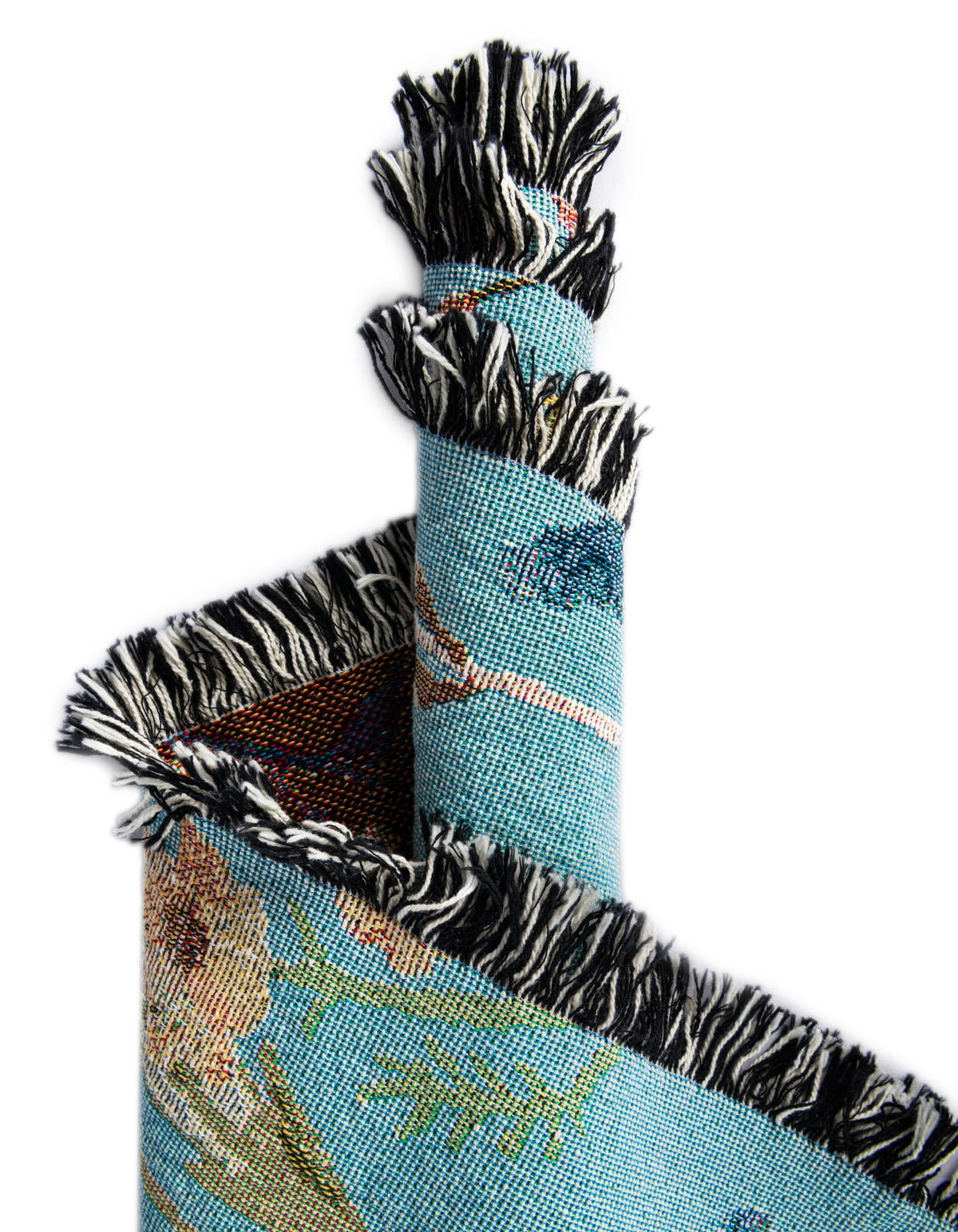 Fleece Haven Collection Area Rug -  Zumbro Rectangle Multi  lifestyle 12
