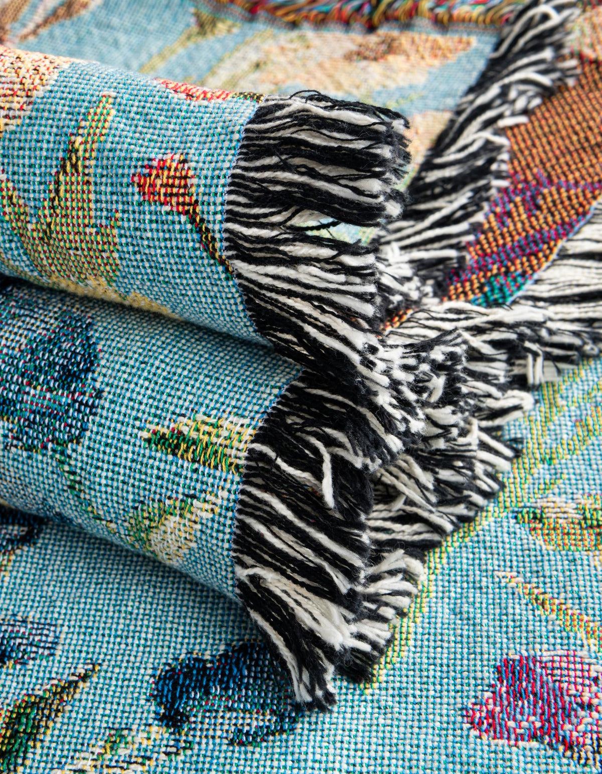Fleece Haven Collection Area Rug -  Zumbro Rectangle Multi  lifestyle 14