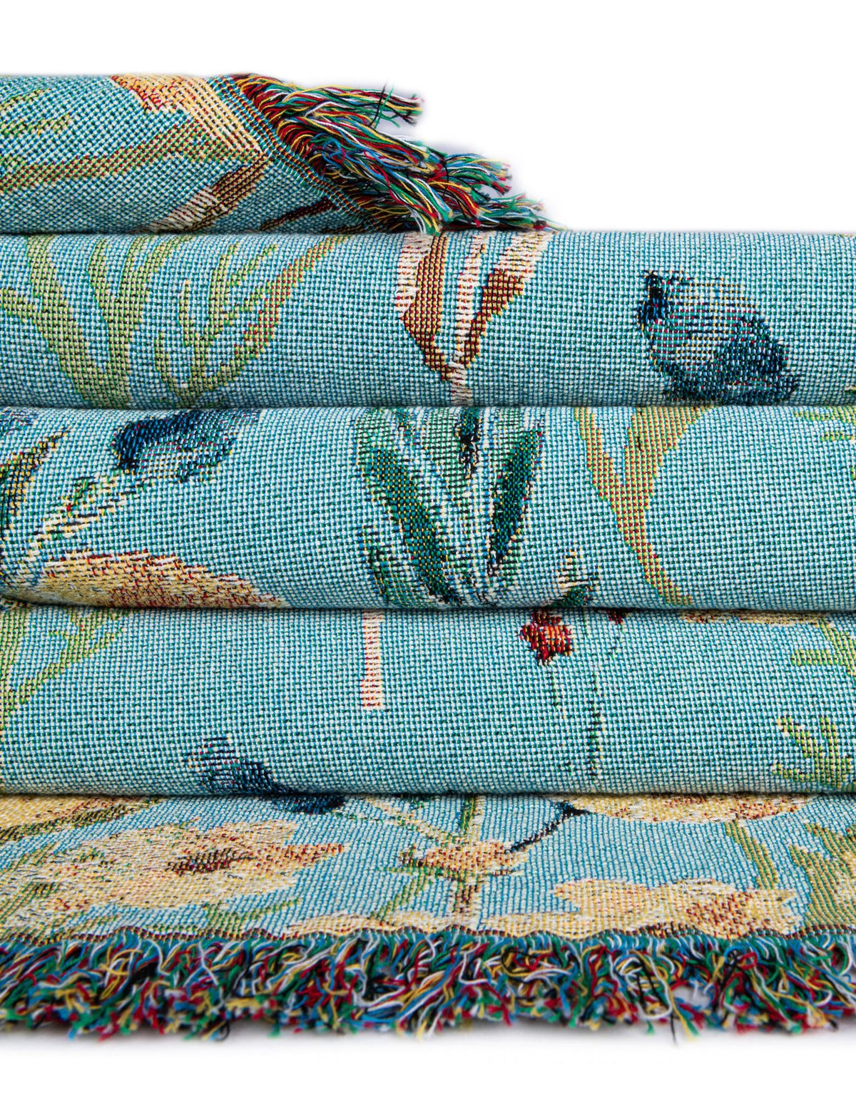 Fleece Haven Collection Area Rug -  Zumbro Rectangle Multi  lifestyle 15