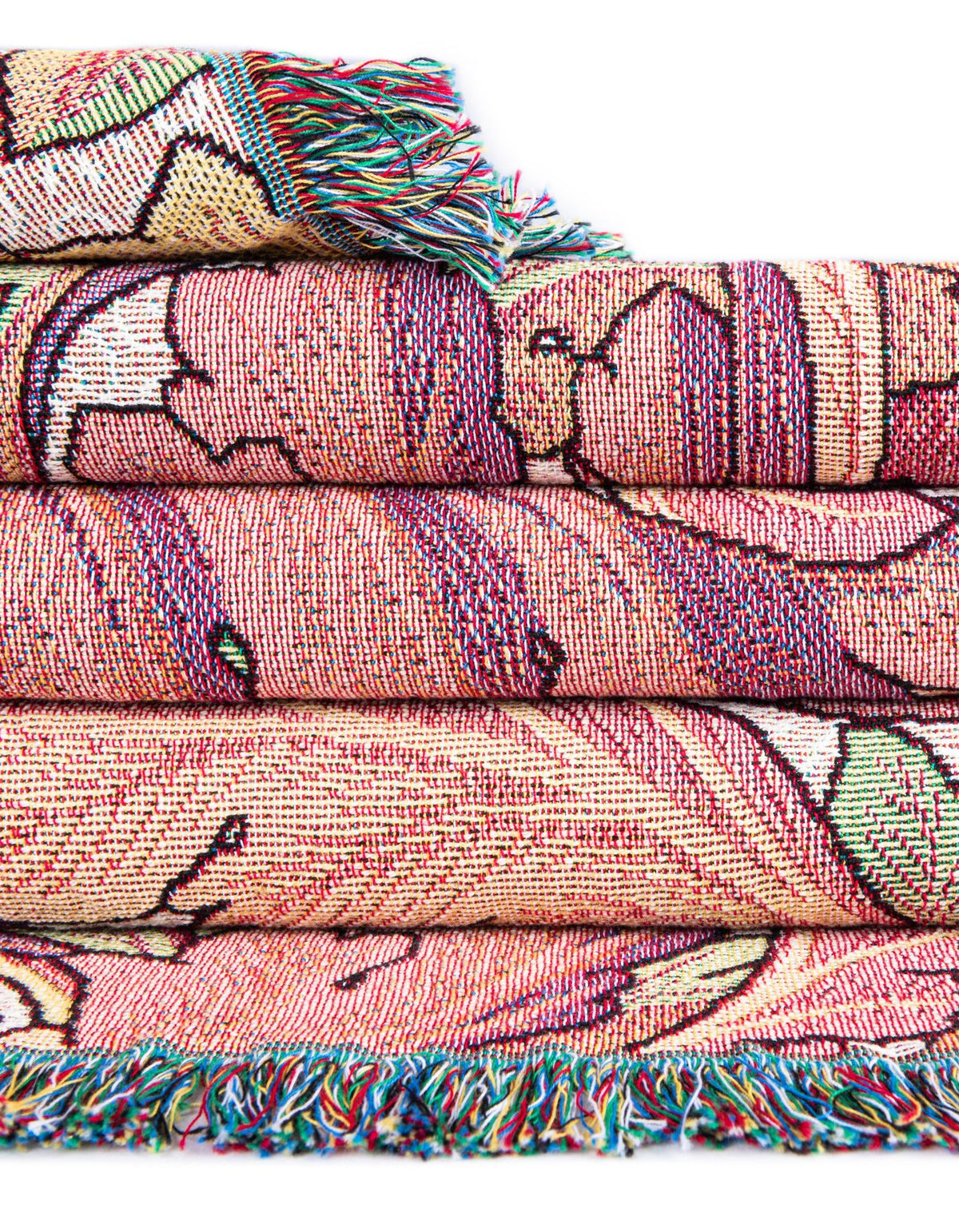 Fleece Haven Collection Area Rug -  Aurora Rectangle Pink  lifestyle 15