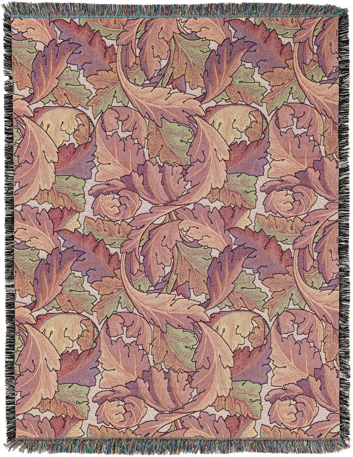Fleece Haven Collection Area Rug -  Aurora Rectangle Pink Main