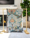 Fleece Haven Collection Area Rug -  Brighton Rectangle Multi  lifestyle 7