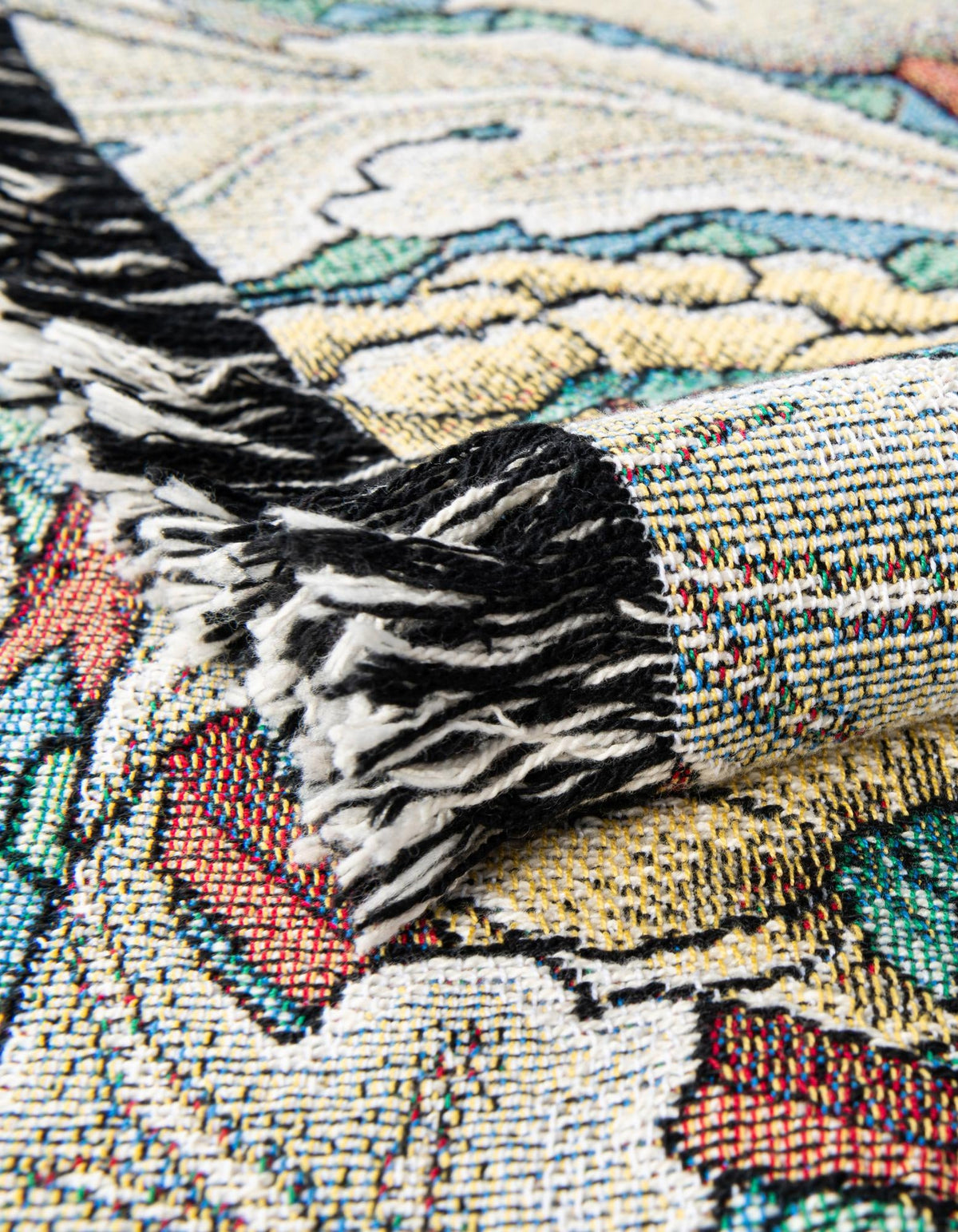 Fleece Haven Collection Area Rug -  Brighton Rectangle Multi  lifestyle 7