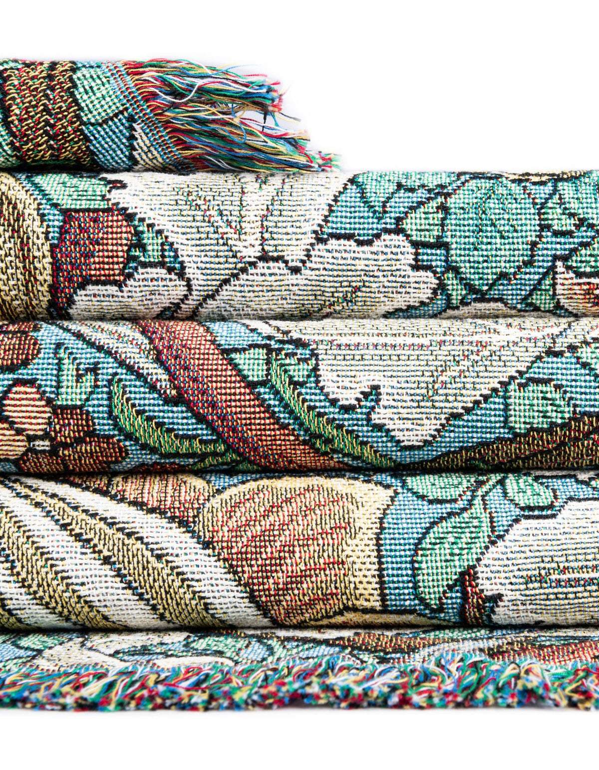 Fleece Haven Collection Area Rug -  Brighton Rectangle Multi  lifestyle 15
