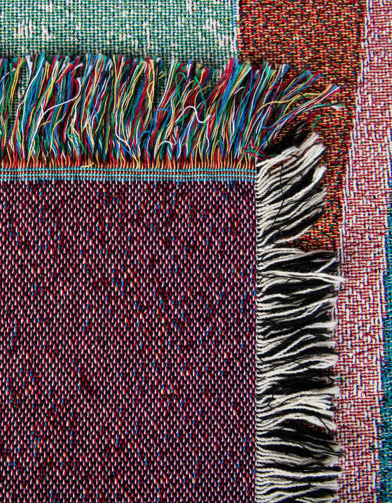 Fleece Haven Collection Area Rug -  Calumet Rectangle Multi  lifestyle 10