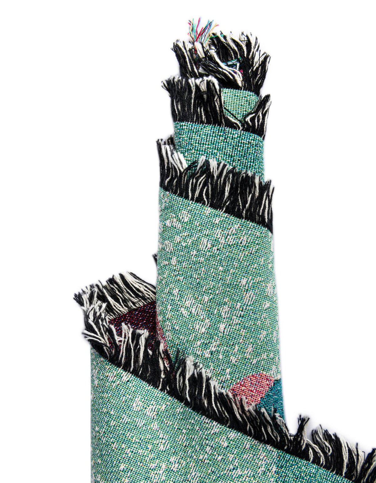 Fleece Haven Collection Area Rug -  Calumet Rectangle Multi  lifestyle 12