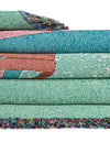 Fleece Haven Collection Area Rug -  Calumet Rectangle Multi  lifestyle 15