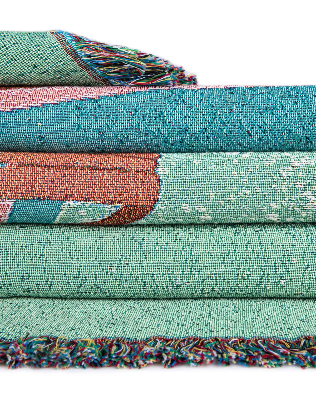 Fleece Haven Collection Area Rug -  Calumet Rectangle Multi  lifestyle 15